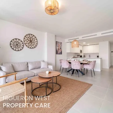 Private Garden - Pool Access And Terrace Near Carvajal Beach, 아파트 *
