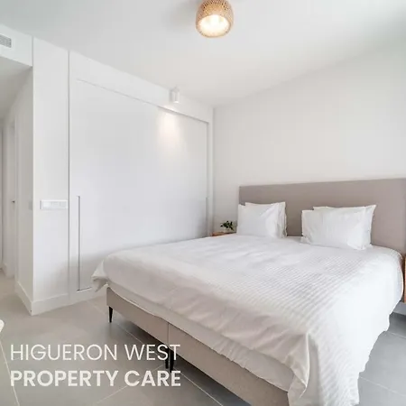 아파트 Private Garden - Pool Access And Terrace Near Carvajal Beach,