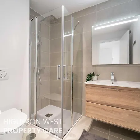 아파트 Private Garden - Pool Access And Terrace Near Carvajal Beach,