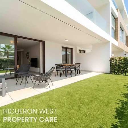 아파트 Private Garden - Pool Access And Terrace Near Carvajal Beach,